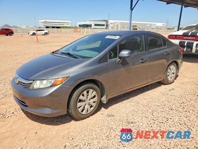 2012 HONDA CIVIC LX 2HGFB2F54CH318658 - główne zdjęcie licytacji z USA - miniatura