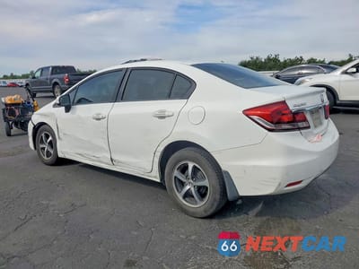 Drugie zdjęcie samochodu z przodu: 2015 HONDA CIVIC SE VIN:19XFB2F73FE100873 - miniatura