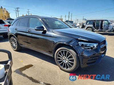 Czwarte zdjęcie samochodu z boku: 2022 MERCEDES-BENZ GLC 300 VIN:W1N0G8DB6NV372662 - miniatura
