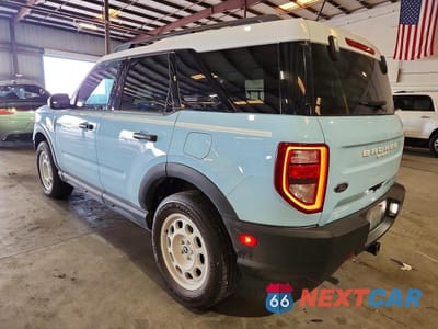 Drugie zdjęcie samochodu z przodu: 2023 FORD BRONCO SPORT HERITAGE VIN:3FMCR9G68PRD85721 - miniatura