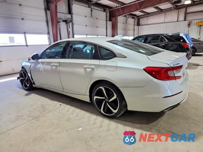 Drugie zdjęcie samochodu z przodu: 2020 HONDA ACCORD SPORT VIN:1HGCV1F39LA067802 - miniatura