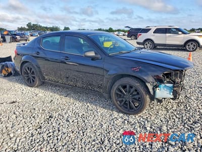 Czwarte zdjęcie samochodu z boku: 2014 DODGE AVENGER SE VIN:1C3CDZAG9EN153797 - miniatura