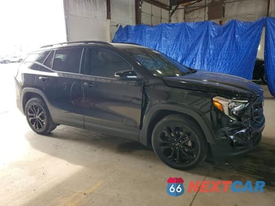 Czwarte zdjęcie samochodu z boku: 2021 GMC TERRAIN SLE VIN:3GKALMEV4ML306025 - miniatura