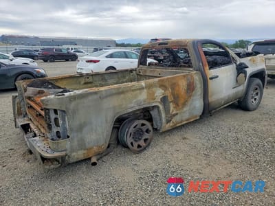 Trzecie zdjęcie samochodu z tyłu: 2018 GMC SIERRA C1500 VIN:1GTN1LEC2JZ900046 - miniatura