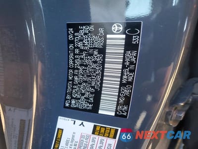 Zdjęcie 12 z 12 samochodu: 2024 TOYOTA PRIUS XLE VIN:JTDADABU3R3019393 - miniatura