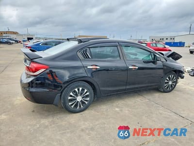 Trzecie zdjęcie samochodu z tyłu: 2013 HONDA CIVIC LX VIN:2HGFB2F58DH572925 - miniatura