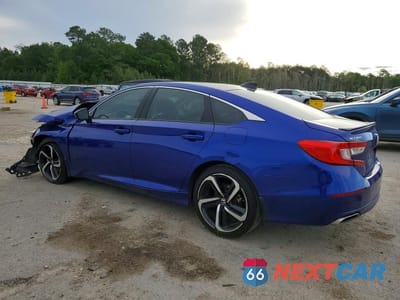 Drugie zdjęcie samochodu z przodu: 2022 HONDA ACCORD SPORT SE VIN:1HGCV1F47NA091155 - miniatura