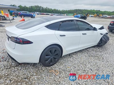 Trzecie zdjęcie samochodu z tyłu: 2022 TESLA MODEL S VIN:5YJSA1E54NF489205 - miniatura