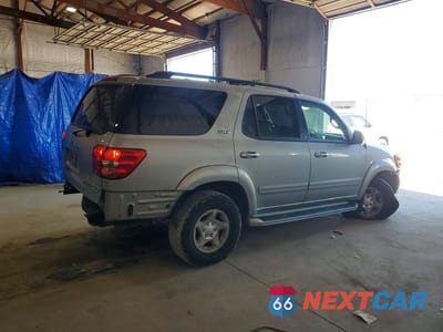 Trzecie zdjęcie samochodu z tyłu: 2002 TOYOTA SEQUOIA SR5 VIN:5TDBT44A12S122151 - miniatura