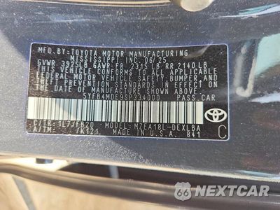 Zdjęcie 12 z 12 samochodu: 2025 TOYOTA COROLLA LE VIN:5YFB4MDE9SP334000 - miniatura