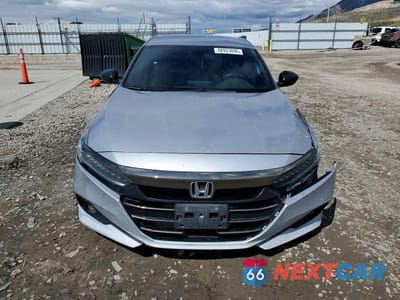 Piąte zdjęcie samochodu w środku: 2021 HONDA ACCORD SPORT VIN:1HGCV1F31MA026114 - miniatura