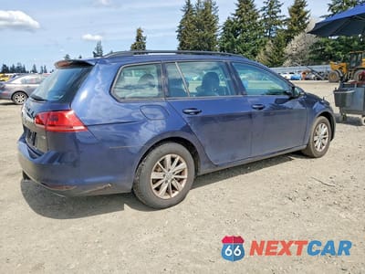 Trzecie zdjęcie samochodu z tyłu: 2017 VOLKSWAGEN GOLF SPORTWAGEN S VIN:3VWC17AU8HM501843 - miniatura
