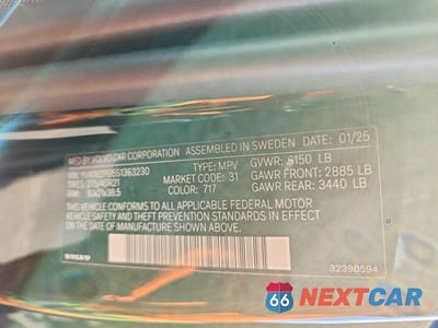 Zdjęcie 13 z 13 samochodu: 2025 VOLVO XC90 PLUS VIN:YV4062PB5S1363230 - miniatura