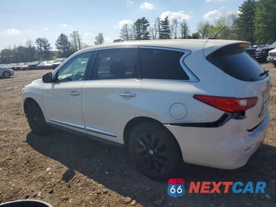 Drugie zdjęcie samochodu z przodu: 2013 INFINITI JX35 BASE VIN:5N1AL0MM1DC320615 - miniatura