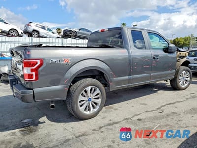 Trzecie zdjęcie samochodu z tyłu: 2018 FORD F150 SUPER CAB VIN:1FTEX1EP1JKF58748 - miniatura