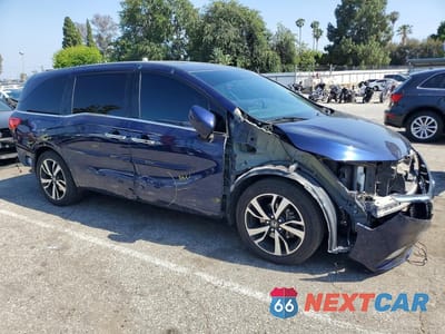 Czwarte zdjęcie samochodu z boku: 2019 HONDA ODYSSEY ELITE VIN:5FNRL6H9XKB062448 - miniatura