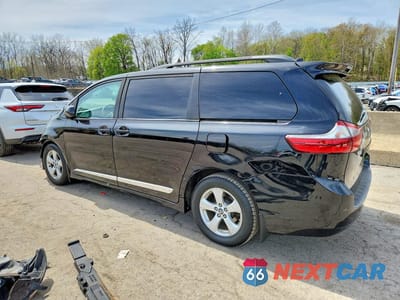 Drugie zdjęcie samochodu z przodu: 2020 TOYOTA SIENNA LE VIN:5TDKZ3DC2LS023530 - miniatura