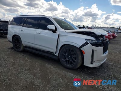 Czwarte zdjęcie samochodu z boku: 2023 CADILLAC ESCALADE SPORT PLATINUM VIN:1GYS4GKL7PR556996 - miniatura