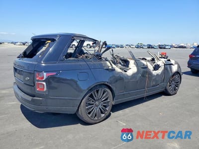 Trzecie zdjęcie samochodu z tyłu: 2020 LAND ROVER RANGE ROVER P525 HSE VIN:SALGS2SE5LA569706 - miniatura