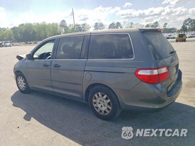 Drugie zdjęcie samochodu z przodu: 2007 HONDA ODYSSEY LX VIN:5FNRL38237B006599 - miniatura