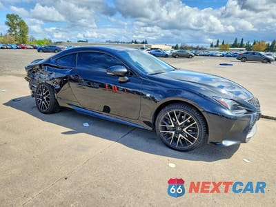 Czwarte zdjęcie samochodu z boku: 2018 LEXUS RC 350 VIN:JTHSZ5BC1J5008890 - miniatura