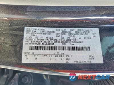 Zdjęcie 12 z 12 samochodu: 2025 FORD F250 SUPER DUTY VIN:1FT8W2BT4SEE08656 - miniatura