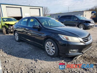 Czwarte zdjęcie samochodu z boku: 2013 HONDA ACCORD EXL VIN:1HGCR3F88DA028342 - miniatura