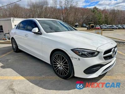 Czwarte zdjęcie samochodu z boku: 2023 MERCEDES-BENZ C 300 VIN:W1KAF4GB3PR092539 - miniatura