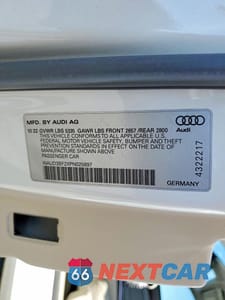 Zdjęcie 12 z 12 samochodu: 2023 AUDI A6 PREMIUM VIN:WAUD3BF2XPN025897 - miniatura