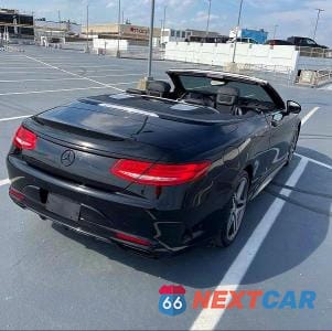 Czwarte zdjęcie samochodu z boku: 2017 MERCEDES-BENZ S 550 VIN:WDDXK8CB6HA015893 - miniatura