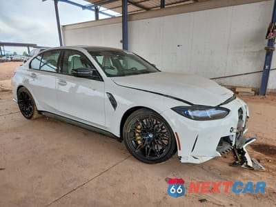 Czwarte zdjęcie samochodu z boku: 2026 BMW M3 COMPETITION VIN:WBS33HJ04TFV67162 - miniatura