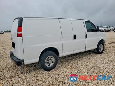 Trzecie zdjęcie samochodu z tyłu: 2024 CHEVROLET EXPRESS 2500 CARGO UTILITY / SERVICE VAN VIN:1GCWGAF71R1289493 - miniatura