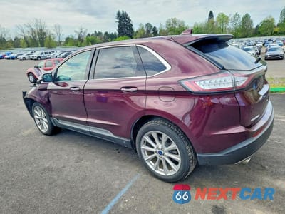 Drugie zdjęcie samochodu z przodu: 2018 FORD EDGE TITANIUM VIN:2FMPK4K84JBB73390 - miniatura