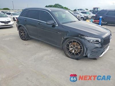 Czwarte zdjęcie samochodu z boku: 2022 MERCEDES-BENZ GLC 43 4MATIC AMG VIN:W1N0G6EB1NG031158 - miniatura
