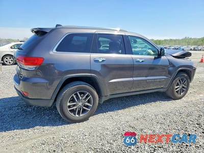 Trzecie zdjęcie samochodu z tyłu: 2018 JEEP GRAND CHEROKEE LIMITED VIN:1C4RJFBGXJC347627 - miniatura