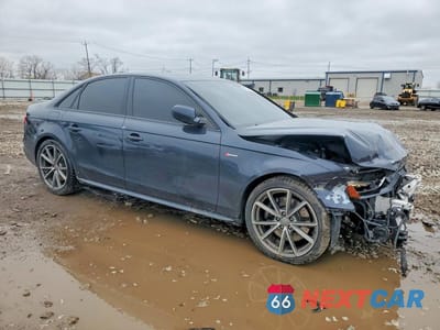 Czwarte zdjęcie samochodu z boku: 2016 AUDI S4 PREMIUM PLUS VIN:WAUBGAFL0GA006054 - miniatura