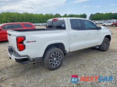 Trzecie zdjęcie samochodu z tyłu: 2024 CHEVROLET COLORADO LT VIN:1GCPTCEK1R1151213 - miniatura