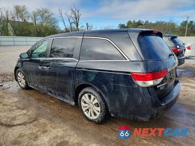 Drugie zdjęcie samochodu z przodu: 2016 HONDA ODYSSEY EXL VIN:5FNRL5H62GB046008 - miniatura