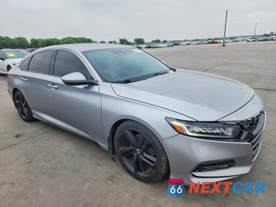 Czwarte zdjęcie samochodu z boku: 2018 HONDA ACCORD SPORT VIN:1HGCV1F38JA205746 - miniatura
