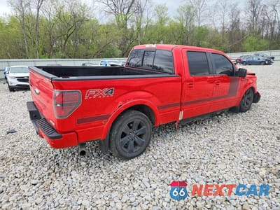 Trzecie zdjęcie samochodu z tyłu: 2013 FORD F150 SUPERCREW VIN:1FTFW1ET1DFA40608 - miniatura