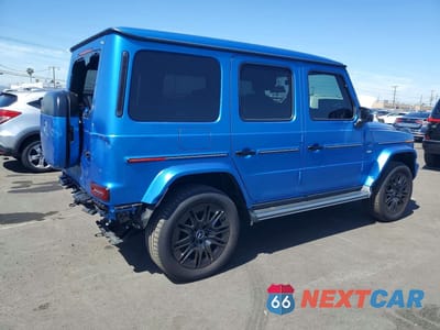 Trzecie zdjęcie samochodu z tyłu: 2025 MERCEDES-BENZ G 580E VIN:W1NWM0AB6SX030346 - miniatura