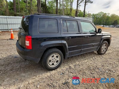 Trzecie zdjęcie samochodu z tyłu: 2013 JEEP PATRIOT SPORT VIN:1C4NJPBA7DD139266 - miniatura