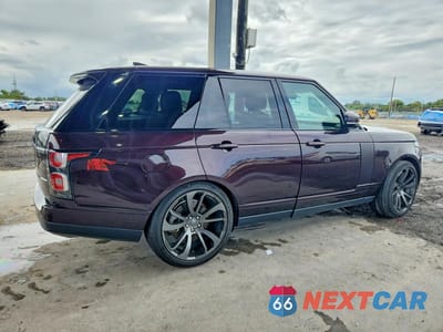 Trzecie zdjęcie samochodu z tyłu: 2020 LAND ROVER RANGE ROVER VIN:SALGR2SU6LA591605 - miniatura