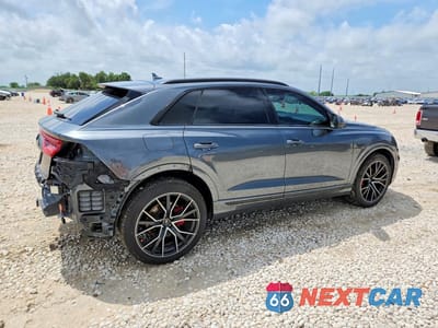 Trzecie zdjęcie samochodu z tyłu: 2021 AUDI Q8 PREMIUM PLUS S-LINE VIN:WA1EVAF13MD033094 - miniatura