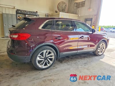 Trzecie zdjęcie samochodu z tyłu: 2018 LINCOLN MKX RESERVE VIN:2LMPJ6LR3JBL40929 - miniatura