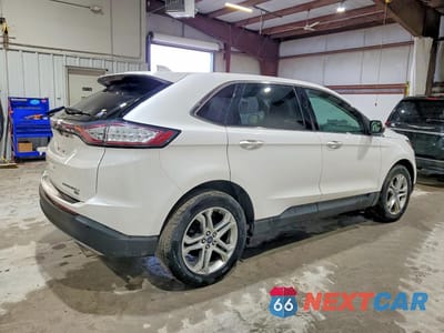 Trzecie zdjęcie samochodu z tyłu: 2018 FORD EDGE TITANIUM VIN:2FMPK4K83JBC57183 - miniatura