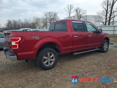 Trzecie zdjęcie samochodu z tyłu: 2018 FORD F150 SUPERCREW VIN:1FTFW1E56JFD35023 - miniatura
