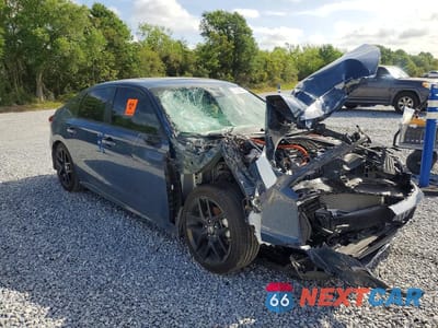 Czwarte zdjęcie samochodu z boku: 2026 HONDA CIVIC SPORT VIN:2HGFE4F88TH320474 - miniatura