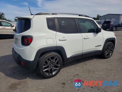 Trzecie zdjęcie samochodu z tyłu: 2021 JEEP RENEGADE LATITUDE VIN:ZACNJCBB3MPM51973 - miniatura