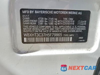 Zdjęcie 13 z 13 samochodu: 2017 BMW X1 XDRIVE28I VIN:WBXHT3C37H5F79865 - miniatura